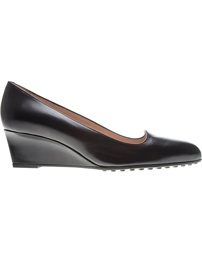 TOD'S Pumps mit Keilabsatz - Schwarz Schwarz
