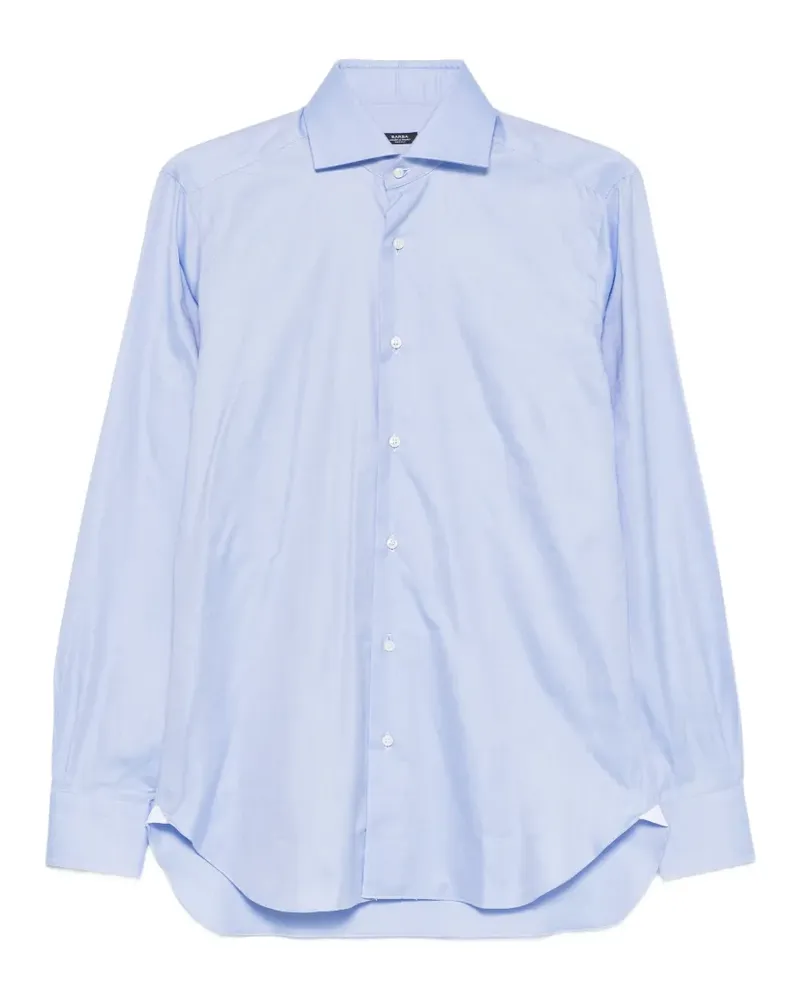 BARBA long-sleeve shirt - Blau Blau