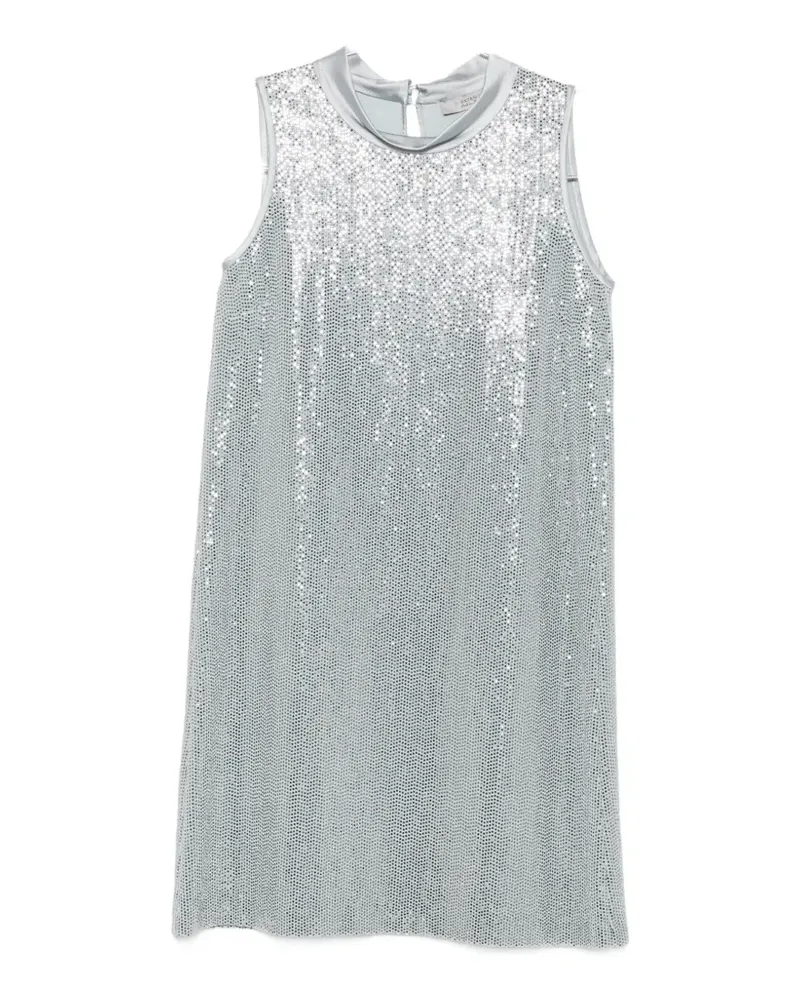 D.EXTERIOR sequin-embellished sleeveless dress - Blau Blau