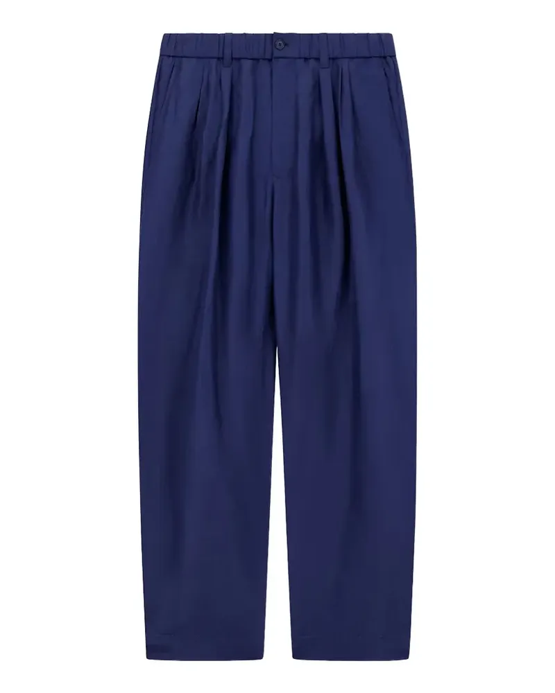 Giorgio Armani Plissierte Hose - Blau Blau