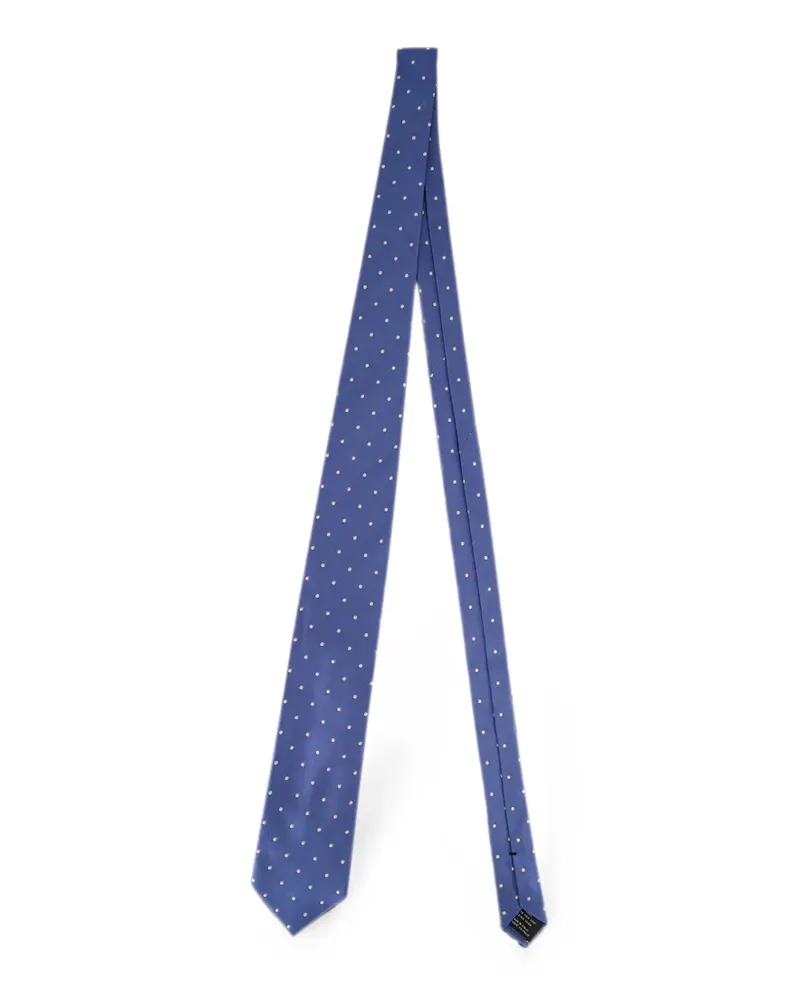 Tom Ford polka-dot silk tie - Blau Blau