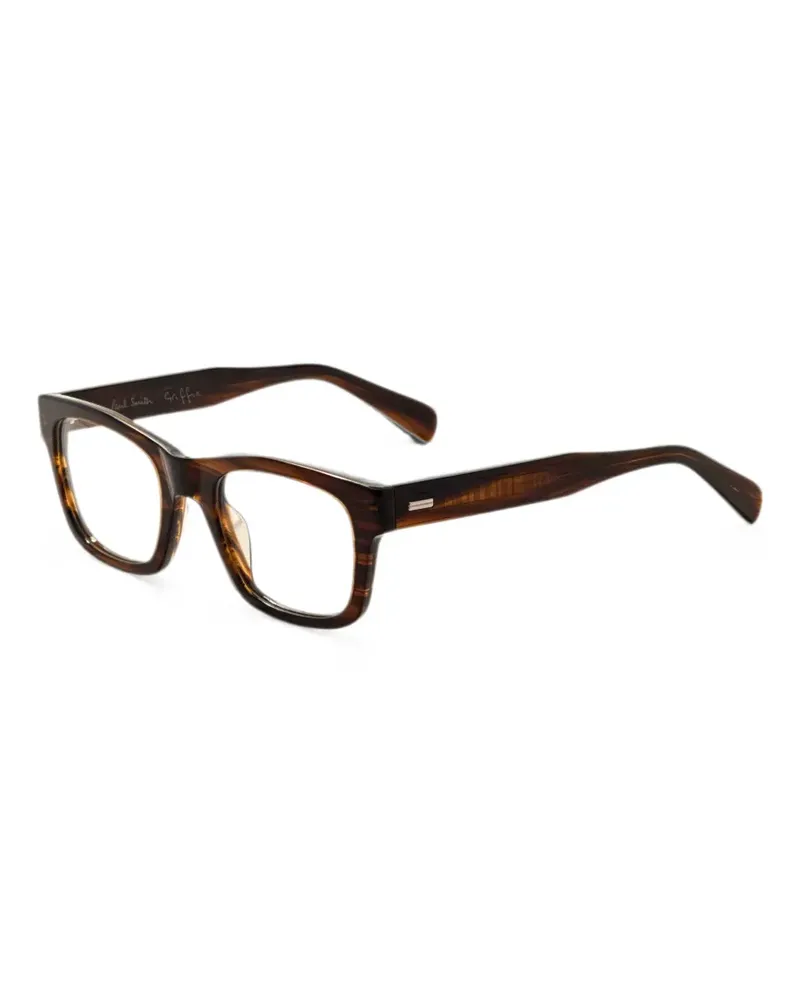 Paul Smith Griffin Brille mit eckigem Gestell - Braun Braun