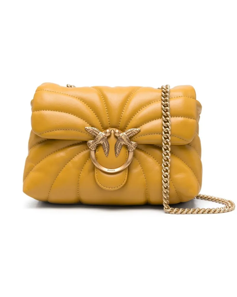 Pinko Mini Love Puff Tote Bag - Gelb Gelb