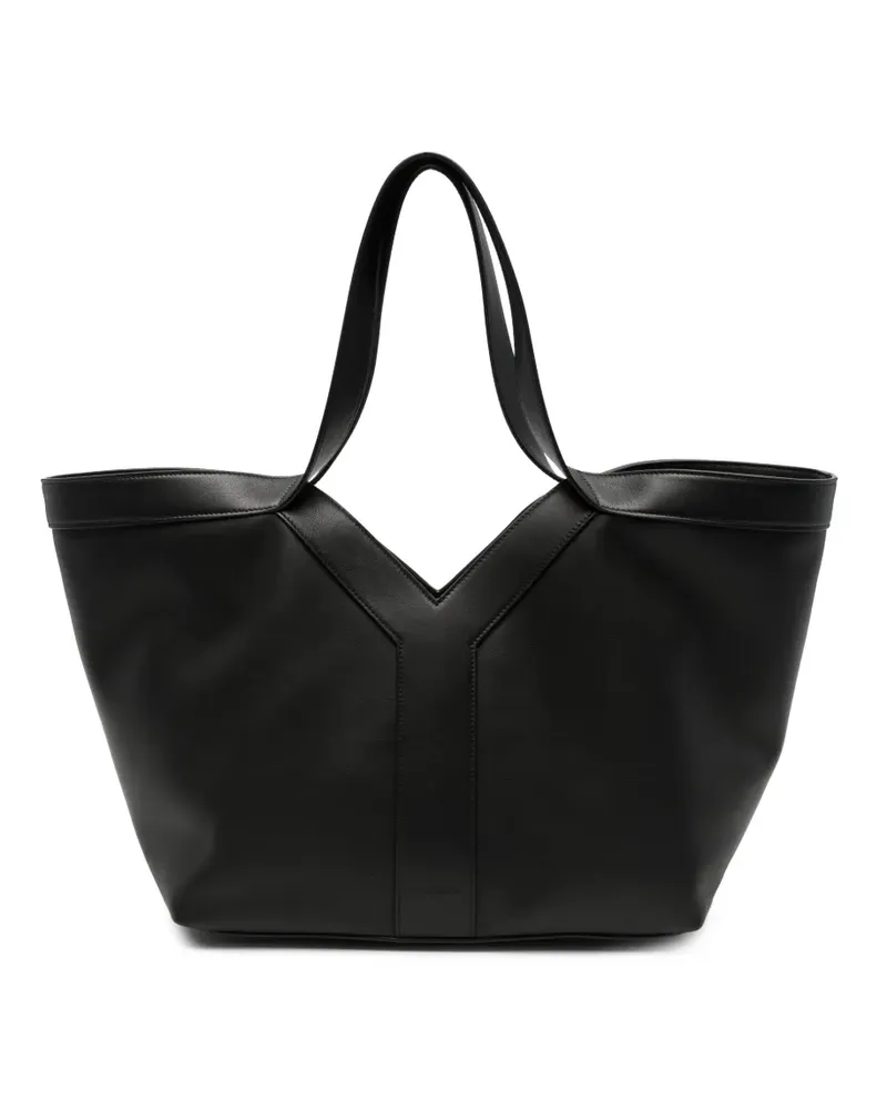 Saint Laurent Tote Bag mit Y-Form - Schwarz Schwarz