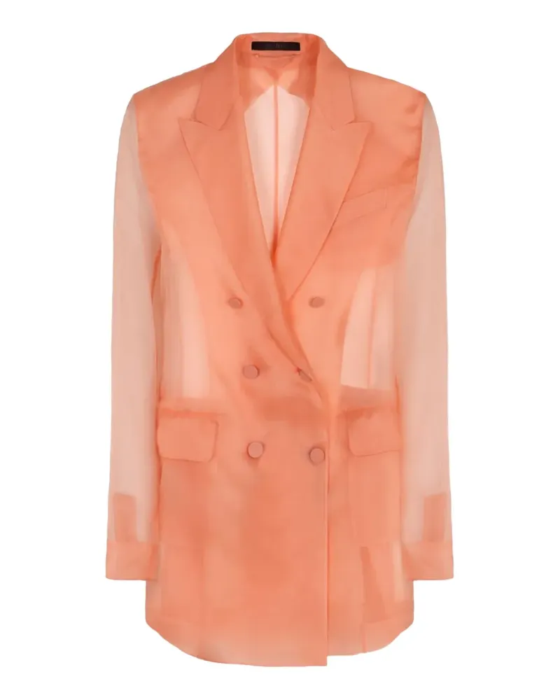 Max Mara double-breasted blazer - Rosa Rosa