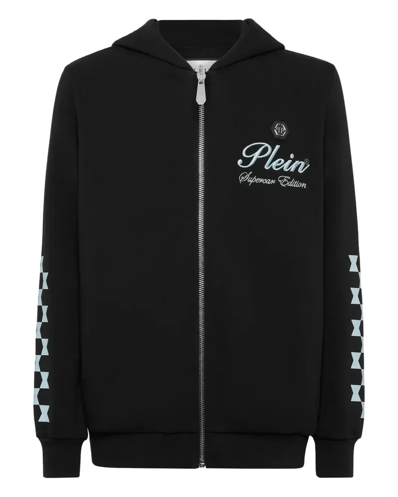 Philipp Plein Klassischer Hoodie - Schwarz Schwarz
