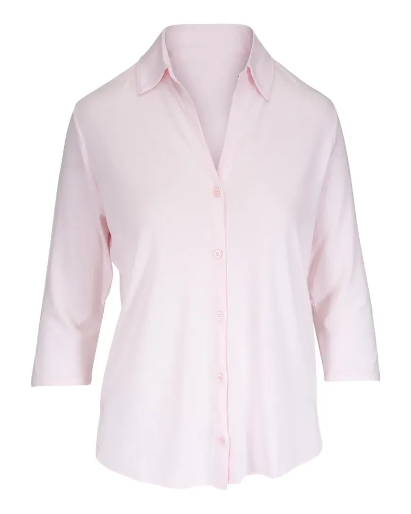 Majestic three-quarter sleeve shirt - Rosa Rosa