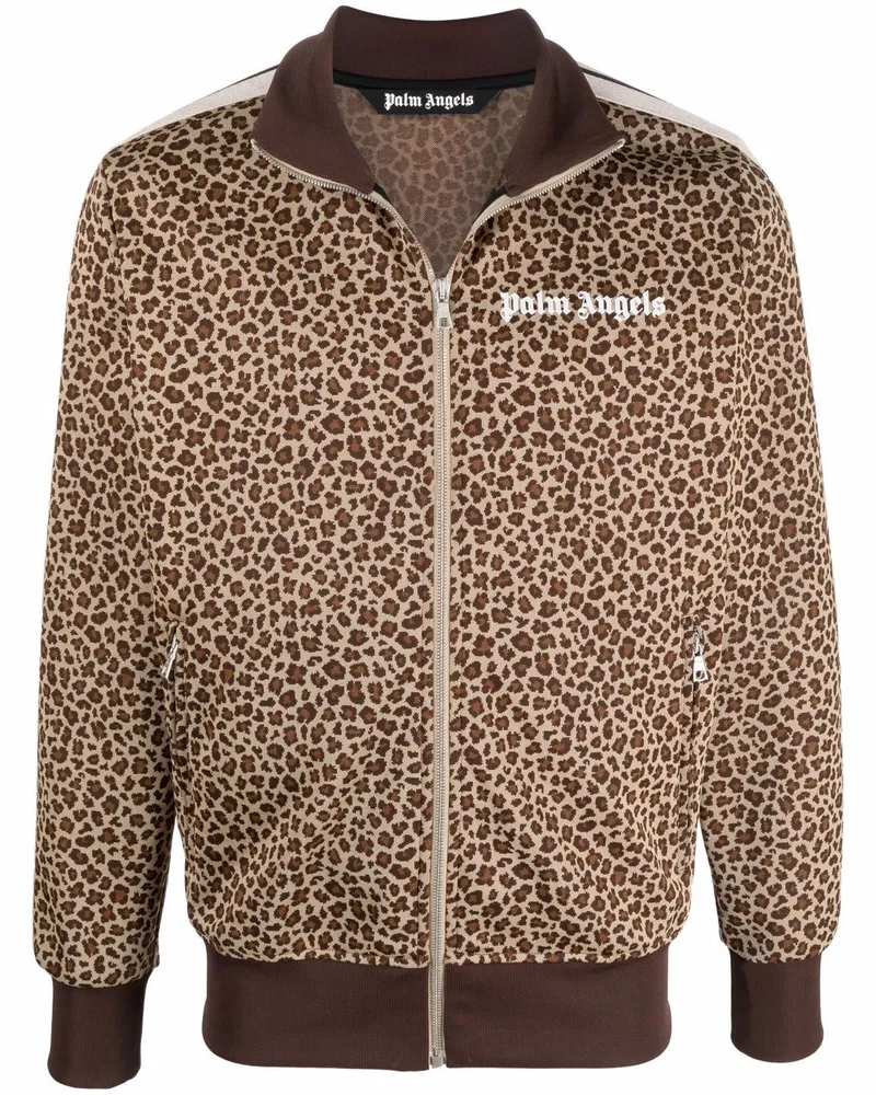 Palm Angels Jacke mit Reißverschluss - Nude Nude