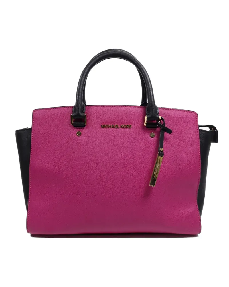 Michael Kors saffiano leather tote bag - Rosa Rosa