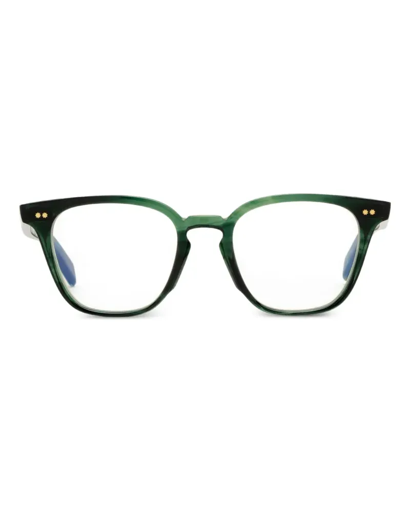 Cutler and Gross Klassische Cat-Eye-Brille - Grün Grün