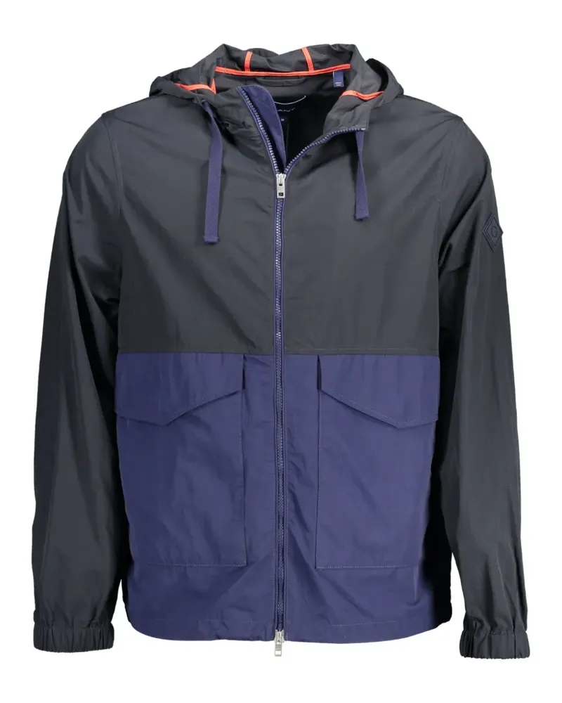 Gant colorblock hooded jacket - Schwarz Schwarz