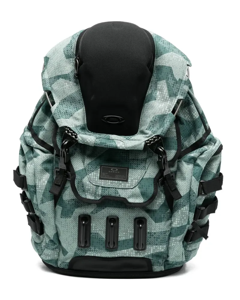 Oakley Kitchen Sink patterned backpack - Grün Grün