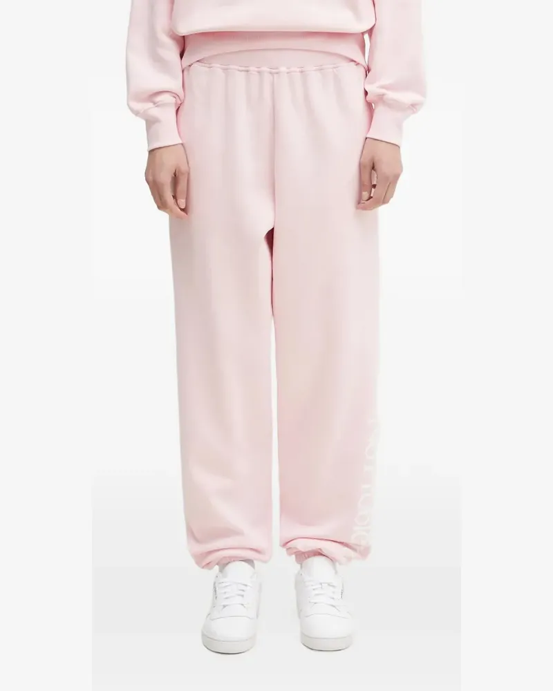 Aries elastic-waistband track pants - Rosa Rosa