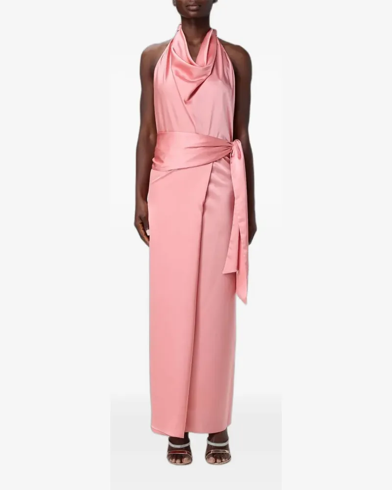 Hanita halterneck maxi dress - Rosa Rosa
