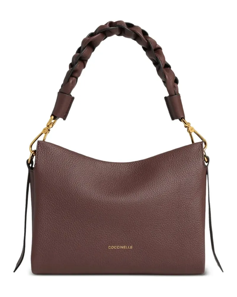 Coccinelle Boheme Schultertasche - Braun Braun