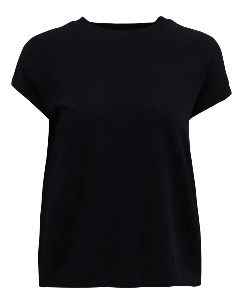 Theory T-Shirt mit tiefen Schultern - Blau Blau