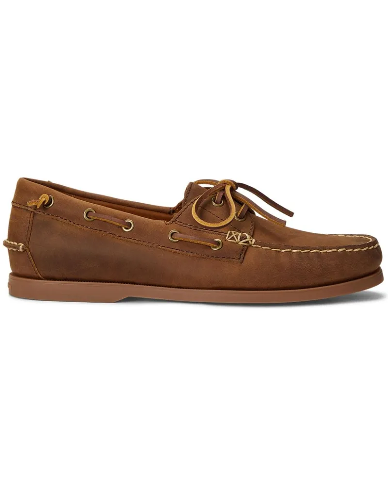 Ralph Lauren Merton Segelschuhe - Braun Braun