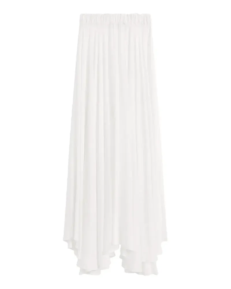BONDI BORN Cremona flared maxi skirt - Weiß Weiß