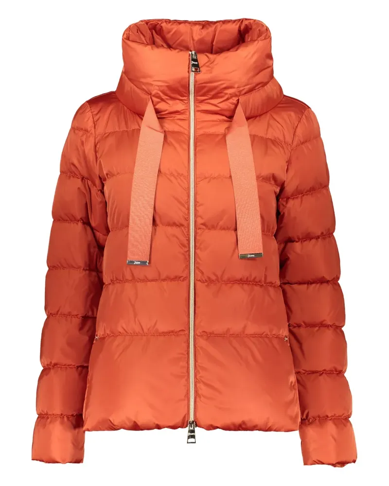 Herno Gefütterte Jacke mit Stehkragen - Orange Orange