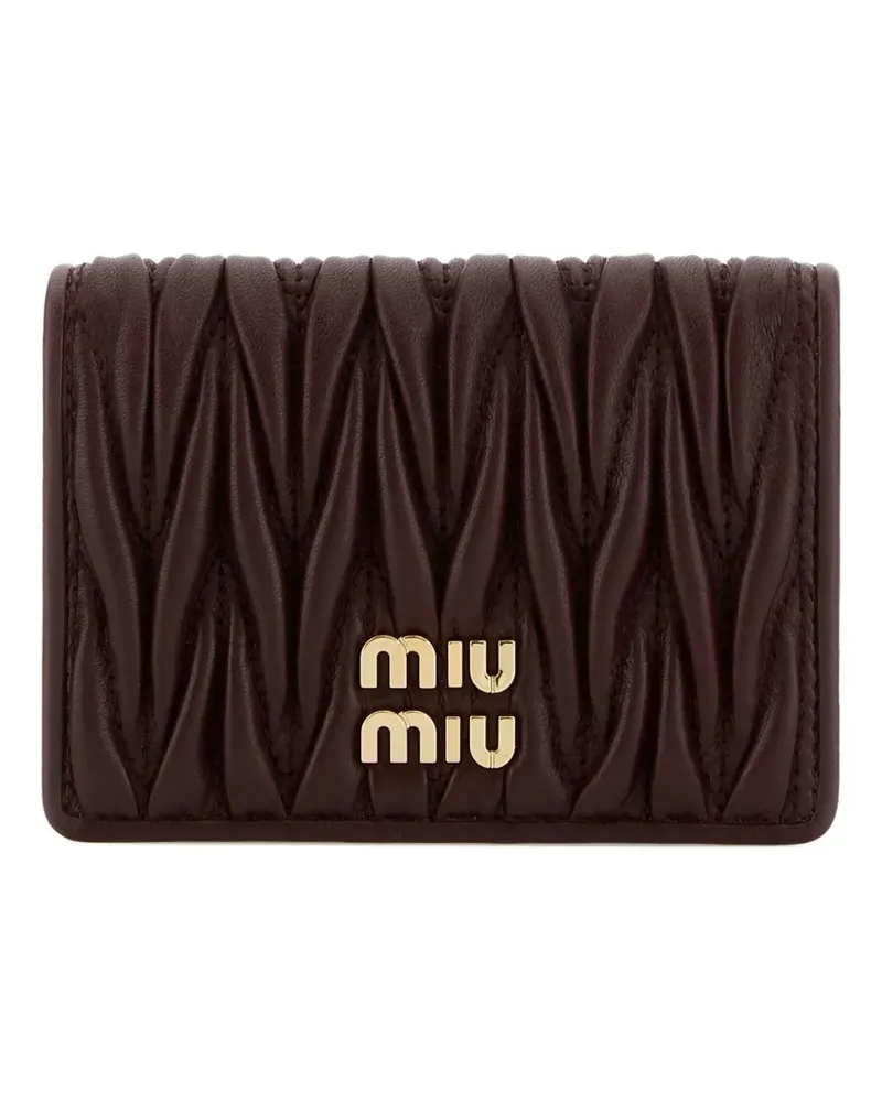 Miu Miu GG Marmont Kartenetui - Rot Rot
