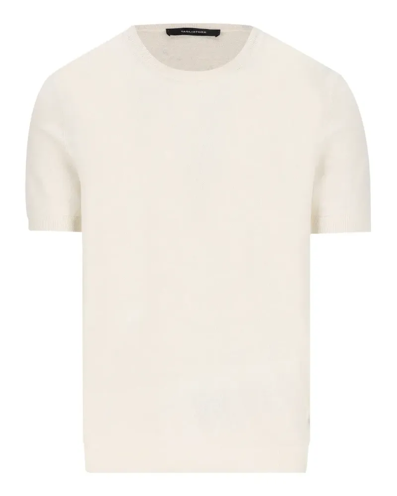 Tagliatore Klassisches T-Shirt - Nude Nude