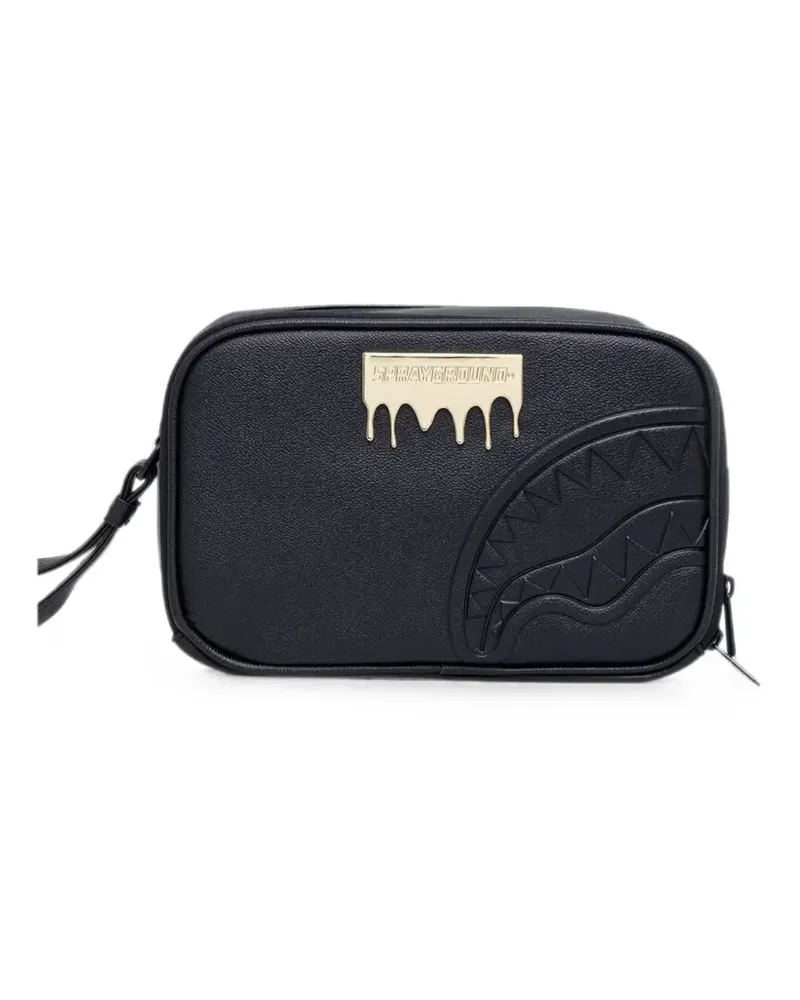 Sprayground Shark Mouth make-up bag - Schwarz Schwarz