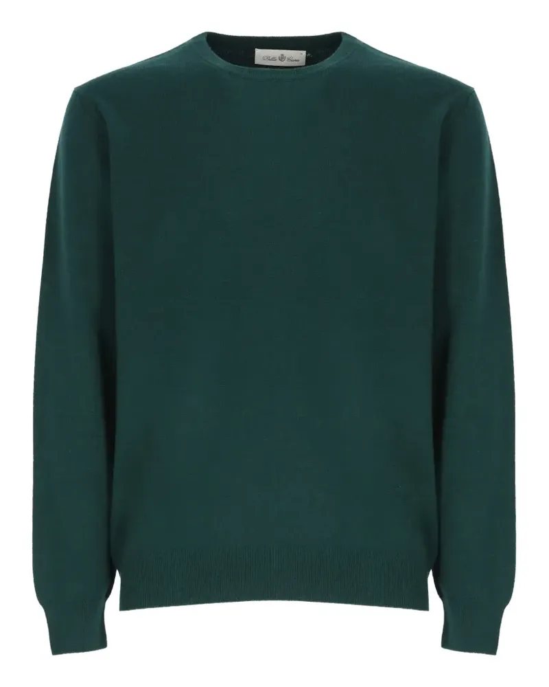 Della Ciana crew-neck ribbed-trim sweater - Grün Grün