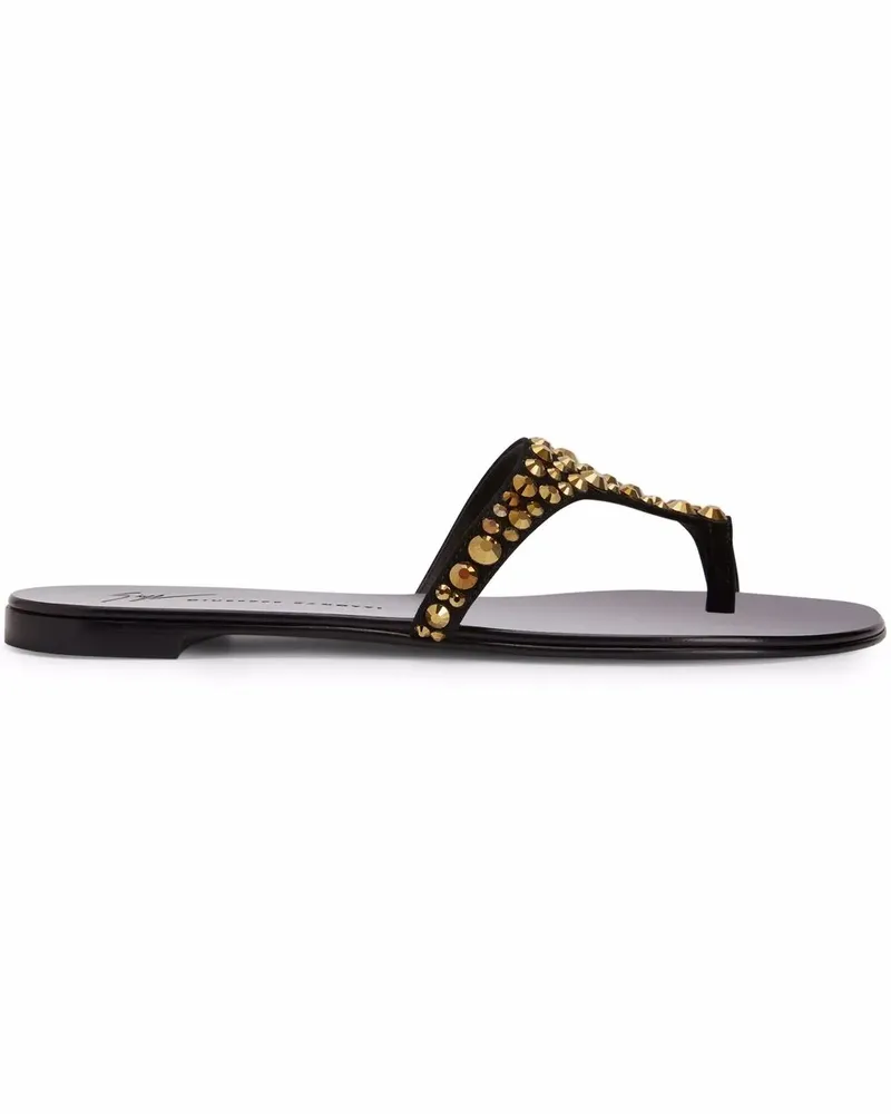 Giuseppe Zanotti Nebula Sandalen - Schwarz Schwarz