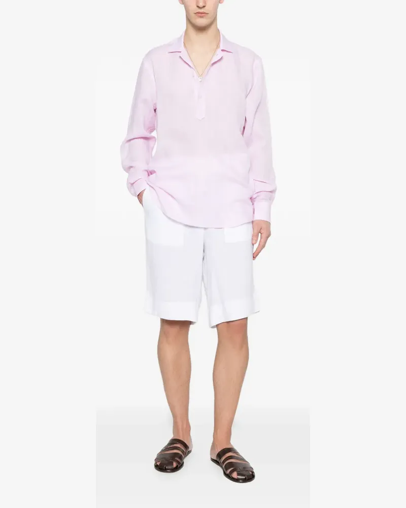 Tagliatore Dustin long-sleeve shirt - Rosa Rosa