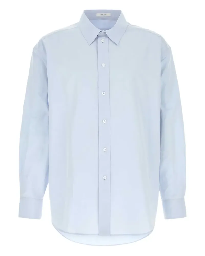 The Row Granada cotton shirt - Blau Blau