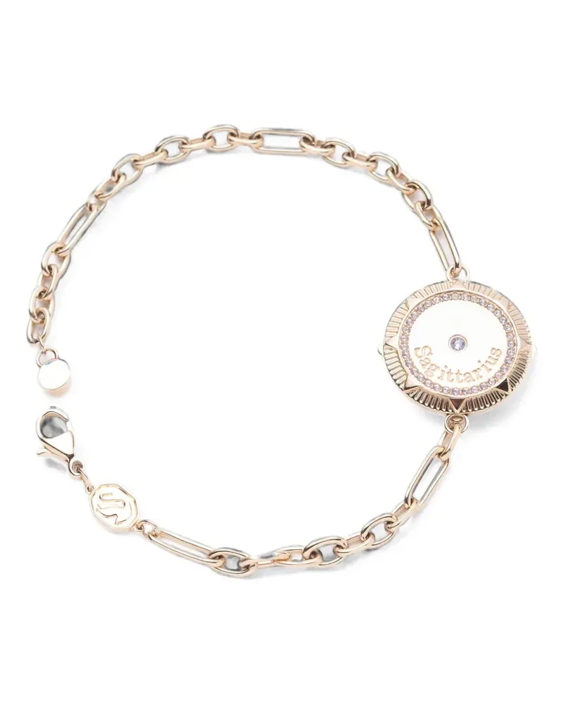 Swarovski Zodiac Sagittarius crystal bracelet - Gold Gold