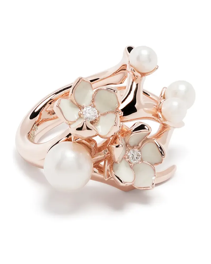 Shaun Leane Cherry Blossom Diamantring - Rosa Rosa