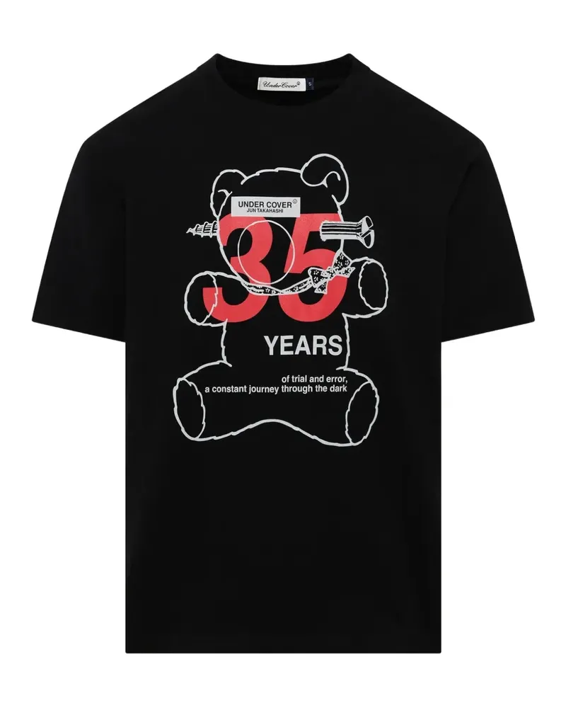Undercover 35th Anniversary T-Shirt - Schwarz Schwarz