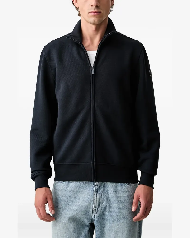 Colmar Geripptes Ski-Sweatshirt mit Reißverschluss - Blau Blau
