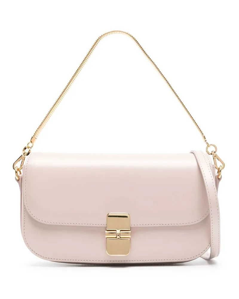 A.P.C. Grace Chain Clutch Rosa