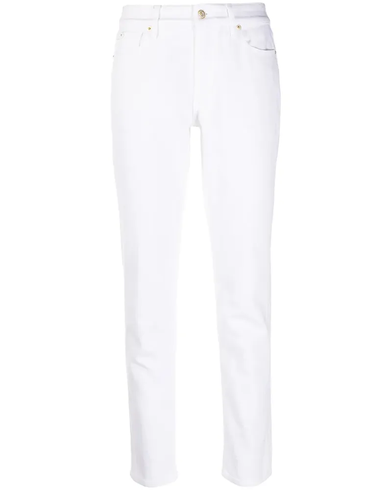 Ralph Lauren Jeans mit hohem Bund - Weiß Weiß