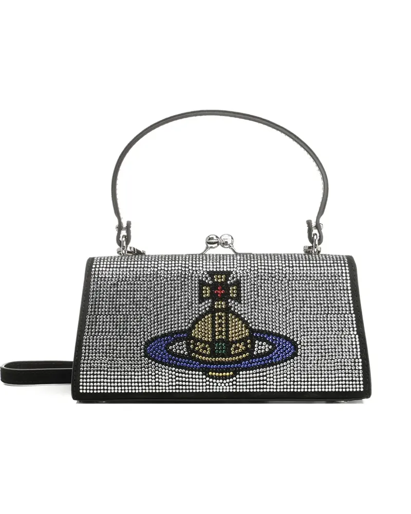 Vivienne Westwood Doll XL tote bag - Silber Silber