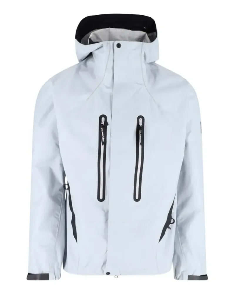 and wander 2.5 hooded jacket - Grau Grau