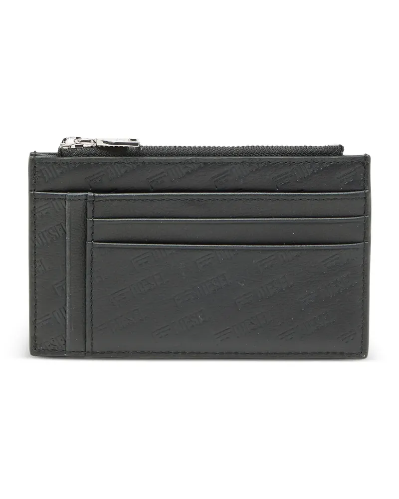 Diesel Kartenetui mit Monogramm - Schwarz Schwarz