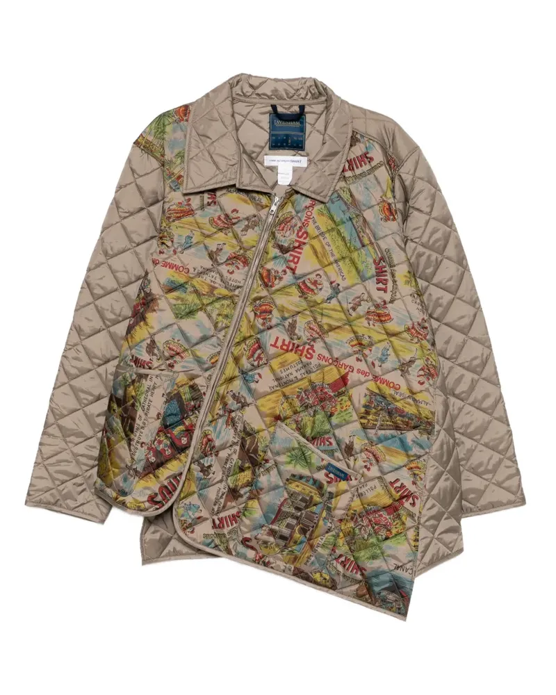 Comme des Garçons Lavenham Kapuzenjacke - Nude Nude