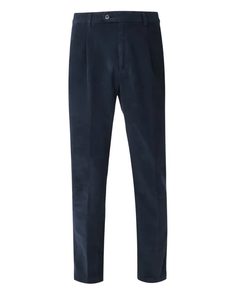 Boglioli corduroy pleated trousers - Blau Blau