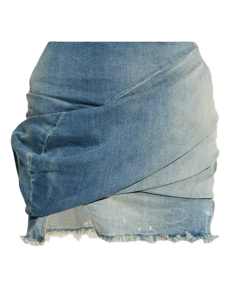 DRKSHDW by Rick Owens Low Twist Minirock - Blau Blau