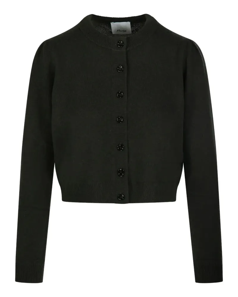 ALLUDE Cardigan mit Puffärmeln - Grün Grün