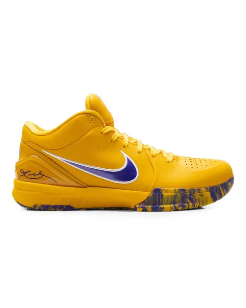 Nike x Los Angeles Lakers Zoom Kobe 4 Protro Sneakers - Gelb Gelb