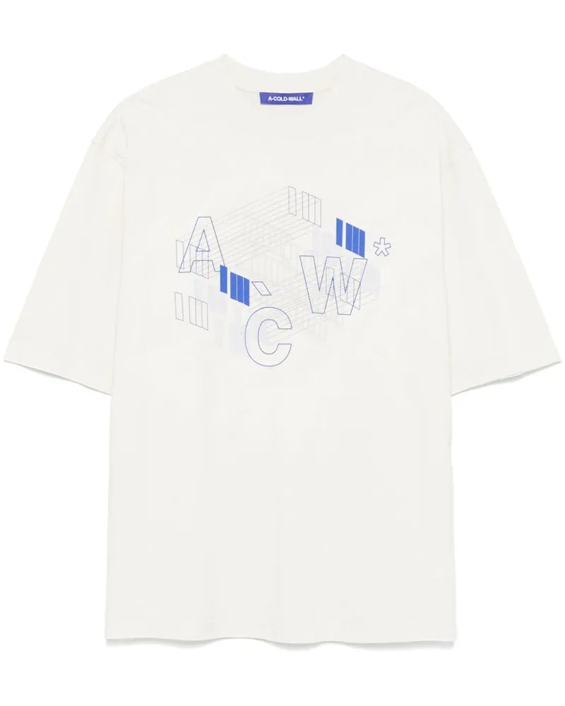 ACW* Schematic T-Shirt - Nude Nude