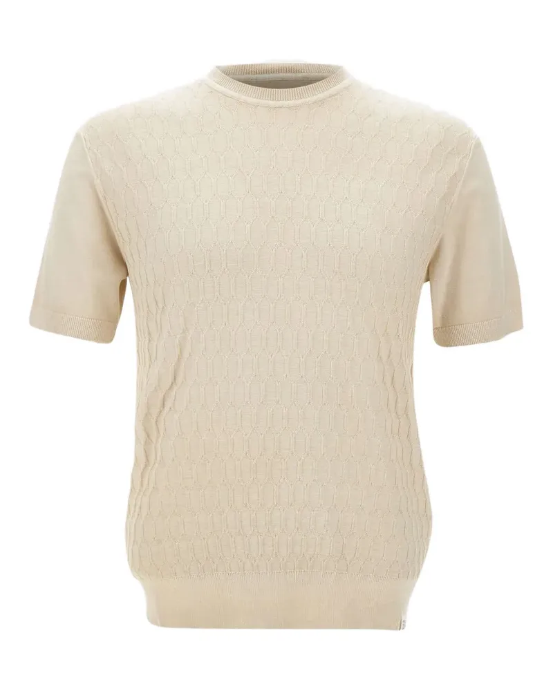Peuterey crew-neck T-shirt - Nude Nude
