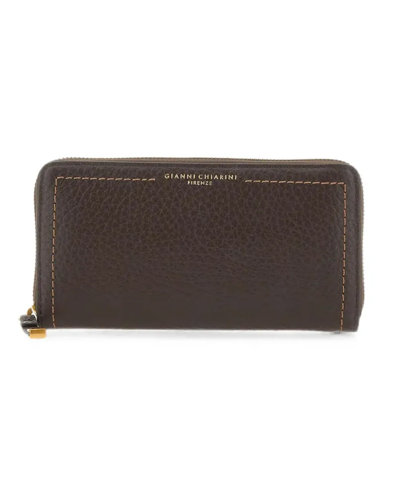 Gianni Chiarini large Bubble leather wallet - Braun Braun