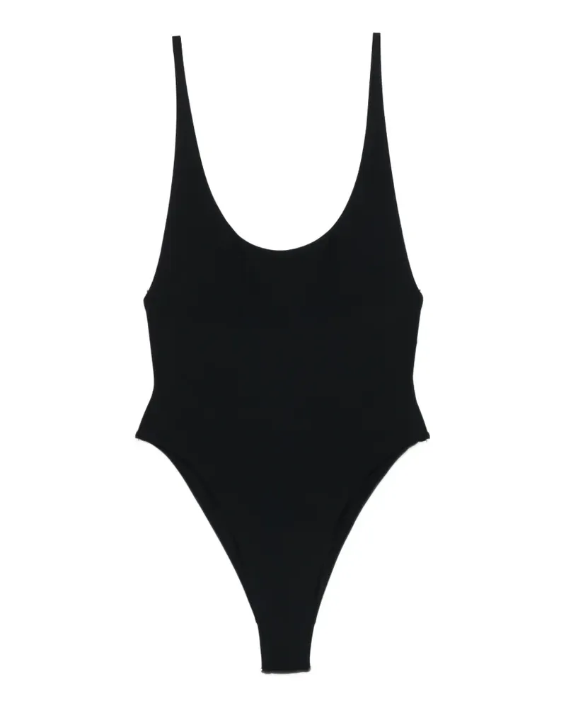 Magda Butrym Badeanzug mit U-Ausschnitt - Schwarz Schwarz