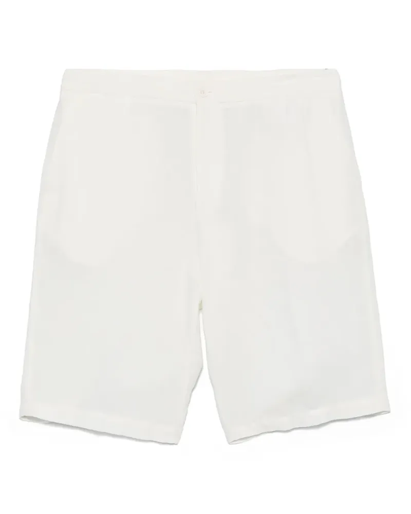 Ermenegildo Zegna Shorts aus Leinen - Weiß Weiß