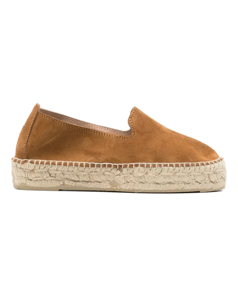 Manebí Hamptons round-toe platform espadrilles - Braun Braun